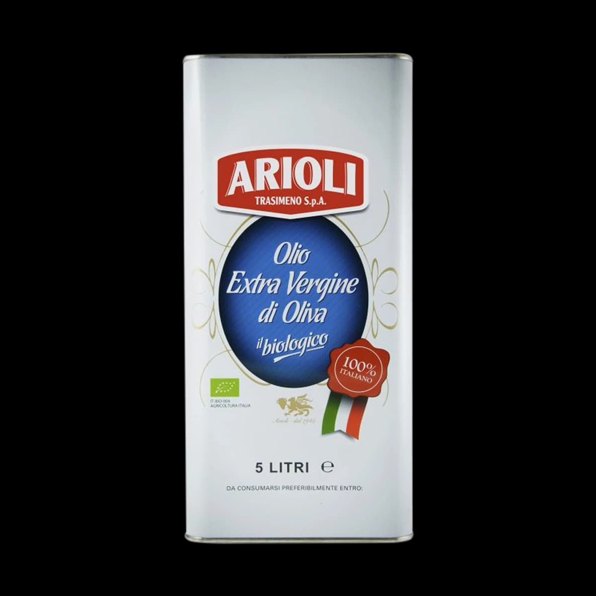 Succoliva - Organic Extra Virgin Olive Oil - 100% Italian (5 Lt)