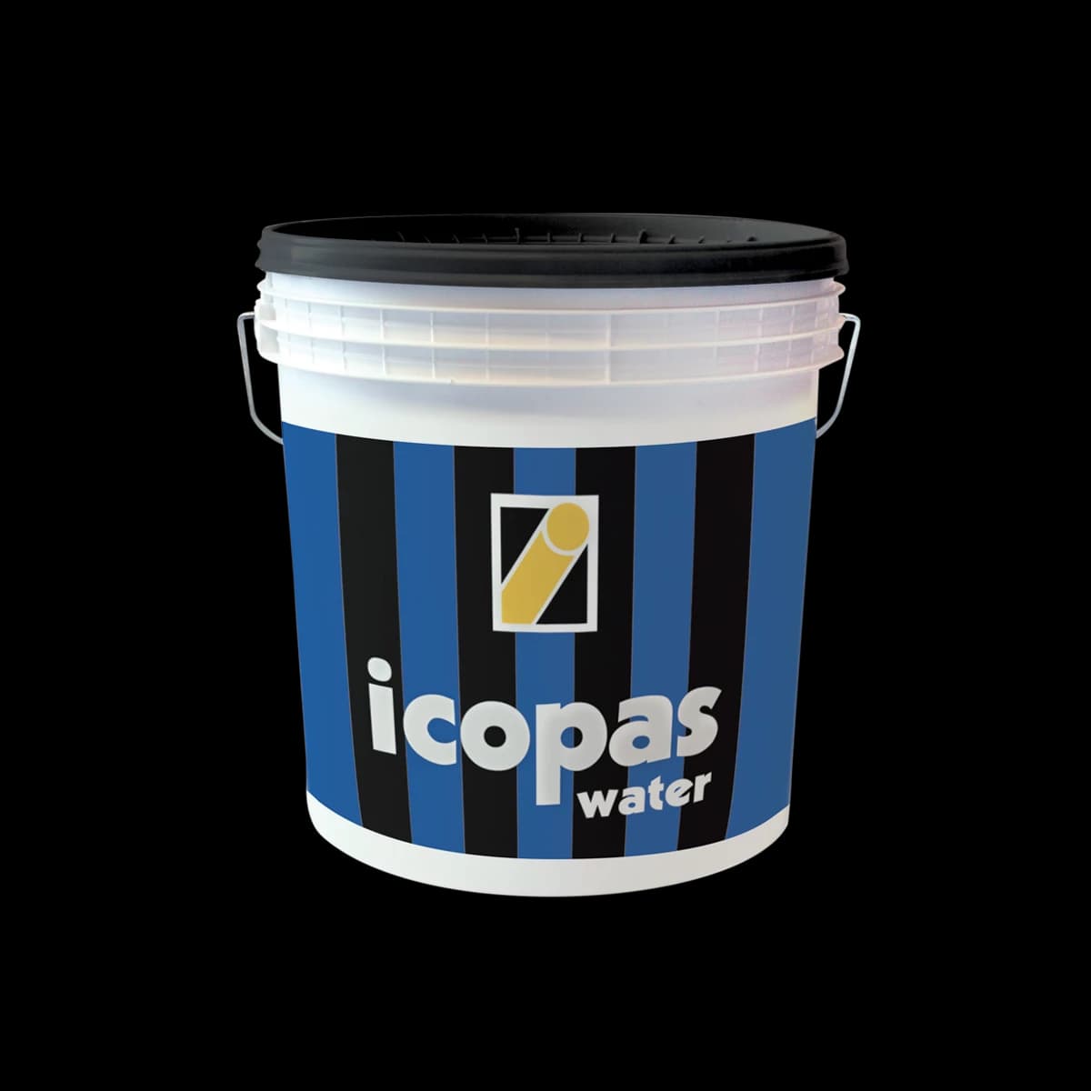Icopas Water for Waterproofing Roofs, Concrete Slabs, Terraces, Gutters, Valleys, Retaining and Foundation Walls (Liquid, Water Based) (18 Kg)