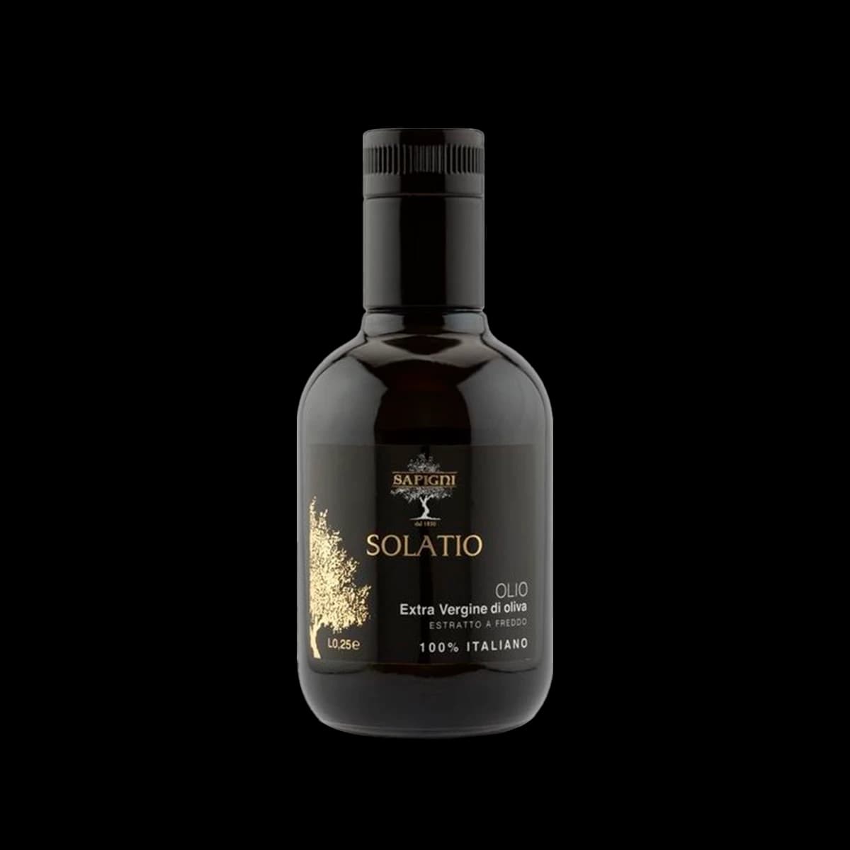Solatio Extra Virgin Olive Oil with Herbaceous Scents, 100% Italian (0,25 Lt)