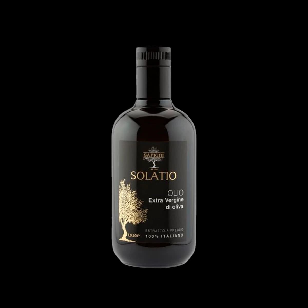 Solatio Extra Virgin Olive Oil with Herbaceous Scents, 100% Italian (0,50 Lt)