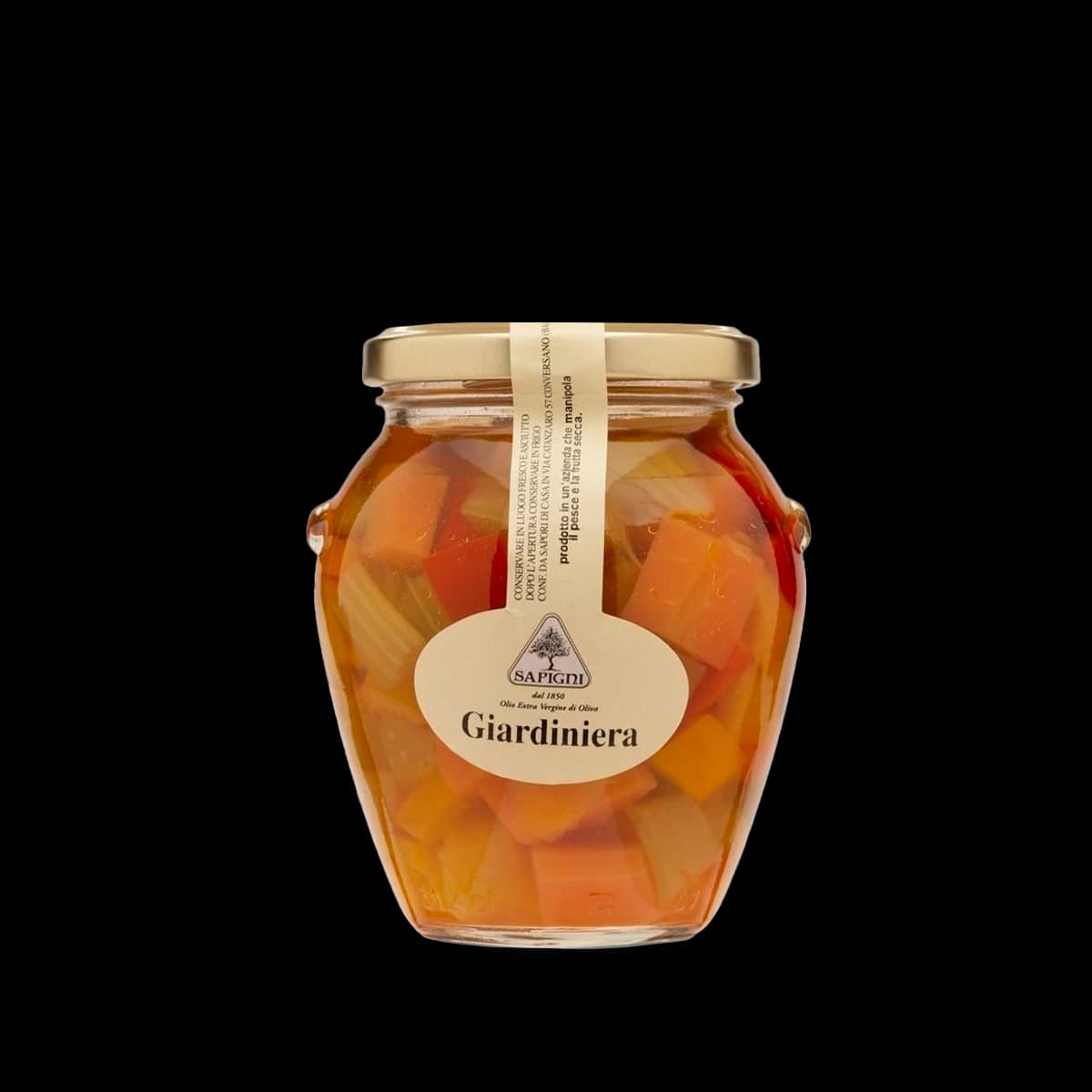 Giardiniera Immersed in Extra Virgin Olive Oil (280 gr)