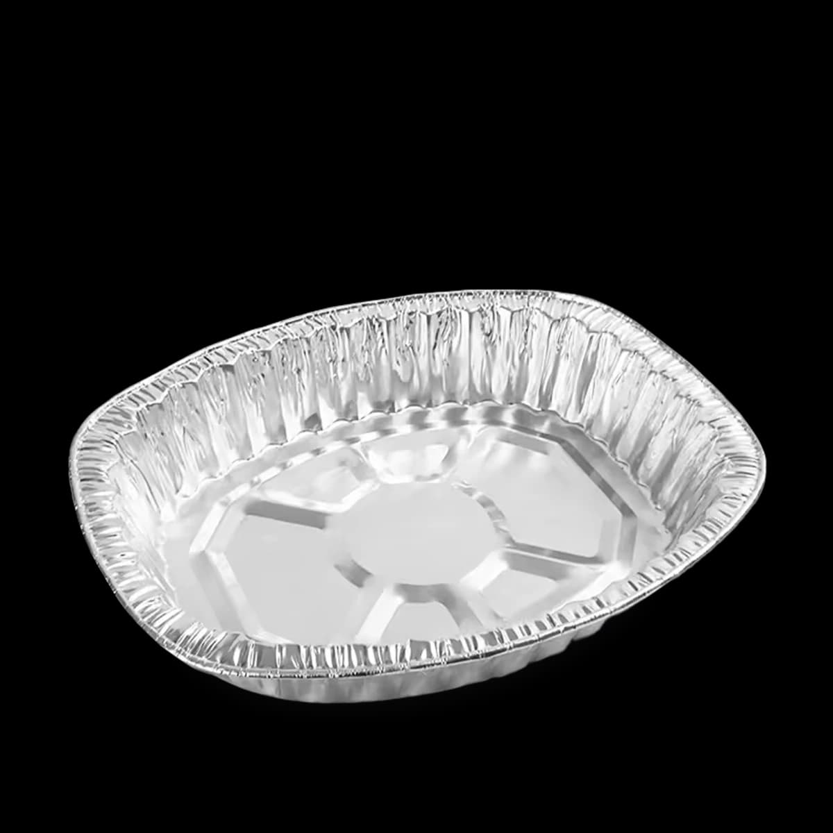 Rectangular Aluminium (Cap. 7585ml) Disposable Turkey and BBQ Pan (50 pcs)