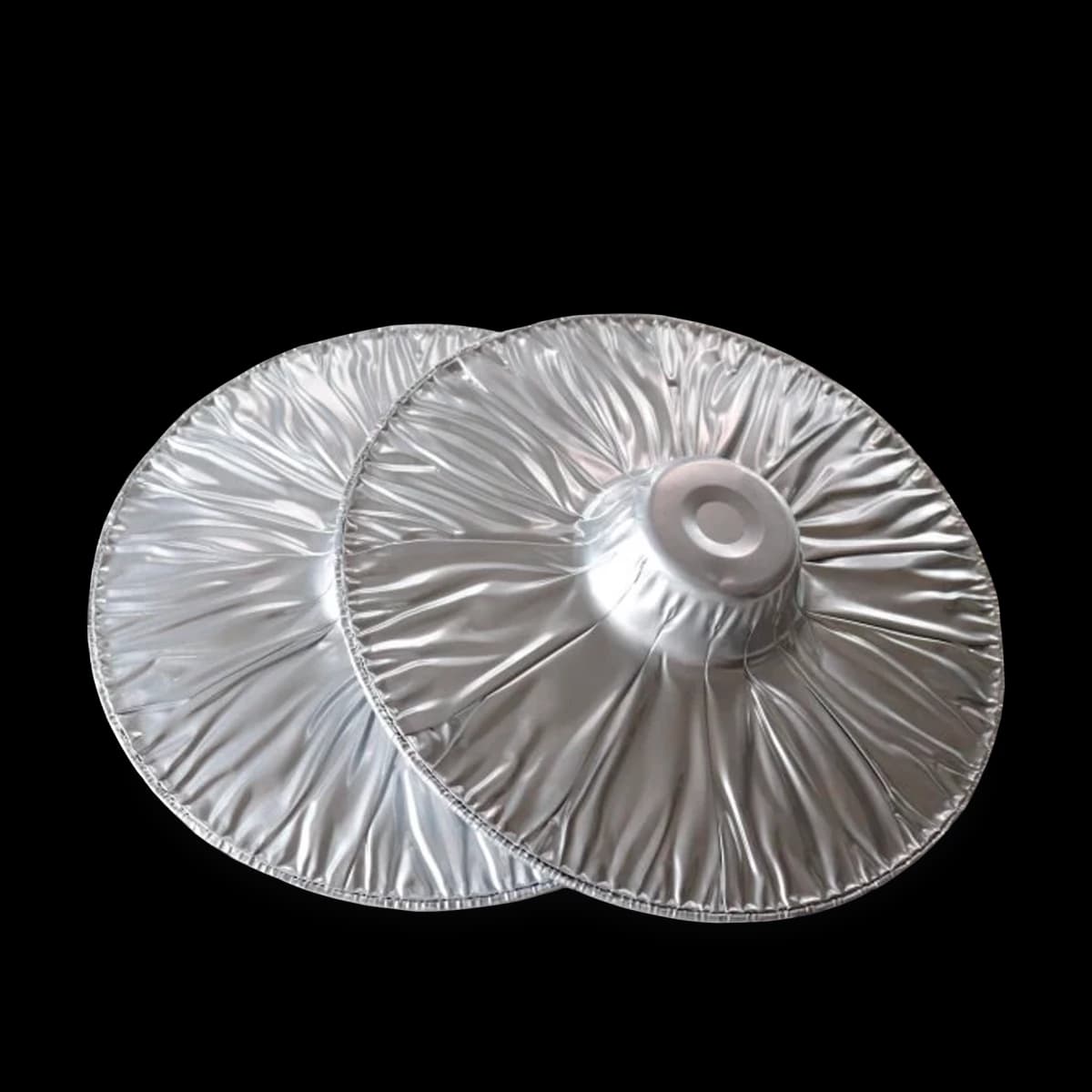 Rounded Aluminium Lid for Disposable Container