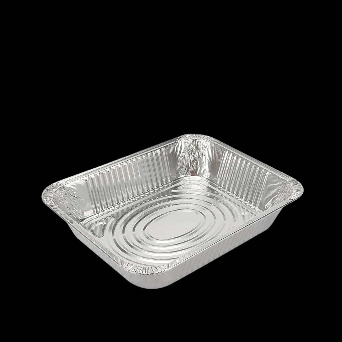 Large Rectangular Aluminium (Cap. 650ml) Disposable (1000 pcs)