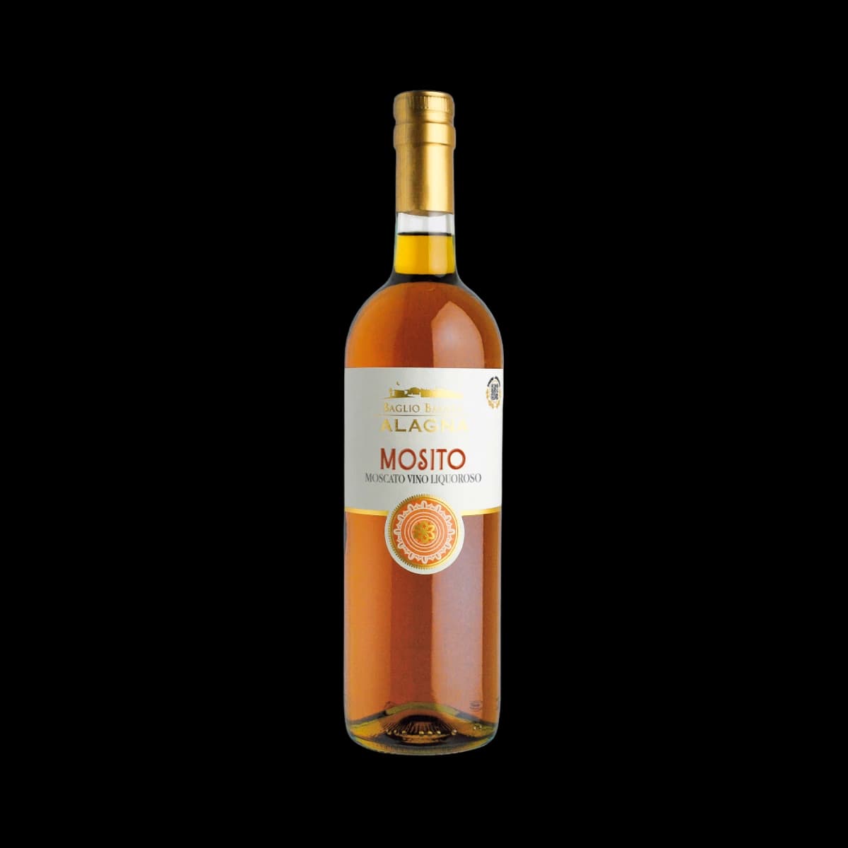 Moscato Mosito Wine made from Slightly Dried Grapes to Accompany with any kind of Pastry (16,5% Vol.) (750ml)