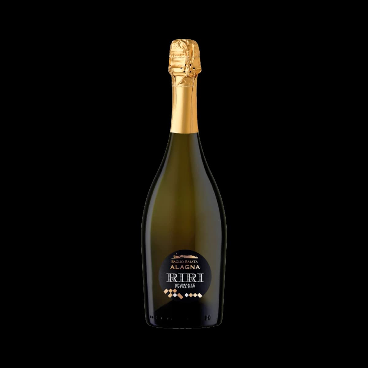 Riri Sparkling Extra Dry Wine to Accompany as Aperitif with Fish or Cocktails (11% Vol.)