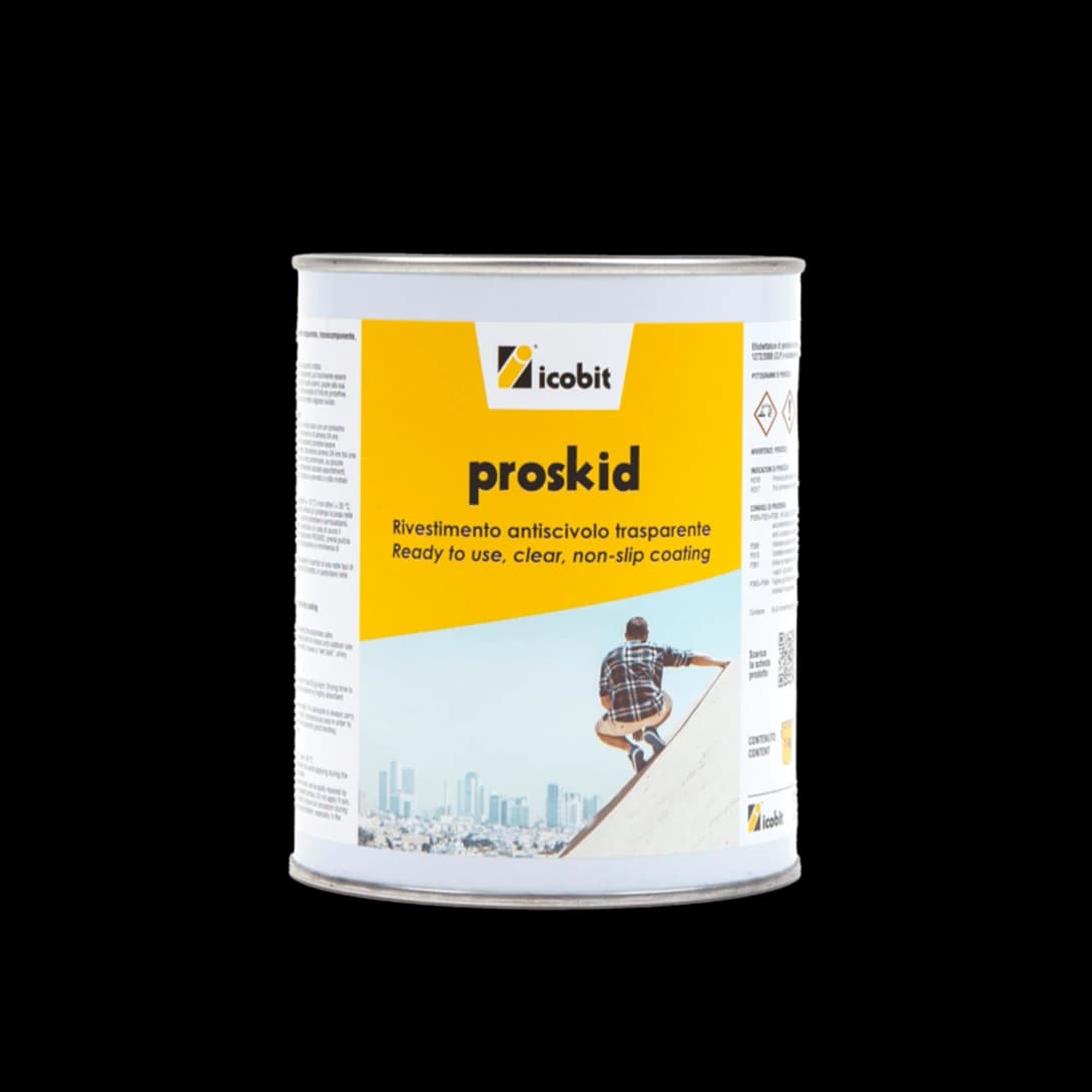 Proskid Transparent Coating that gives Anti-slip Properties to the Treated Support (Liquid, Solvent-free) (0.5 Kg)